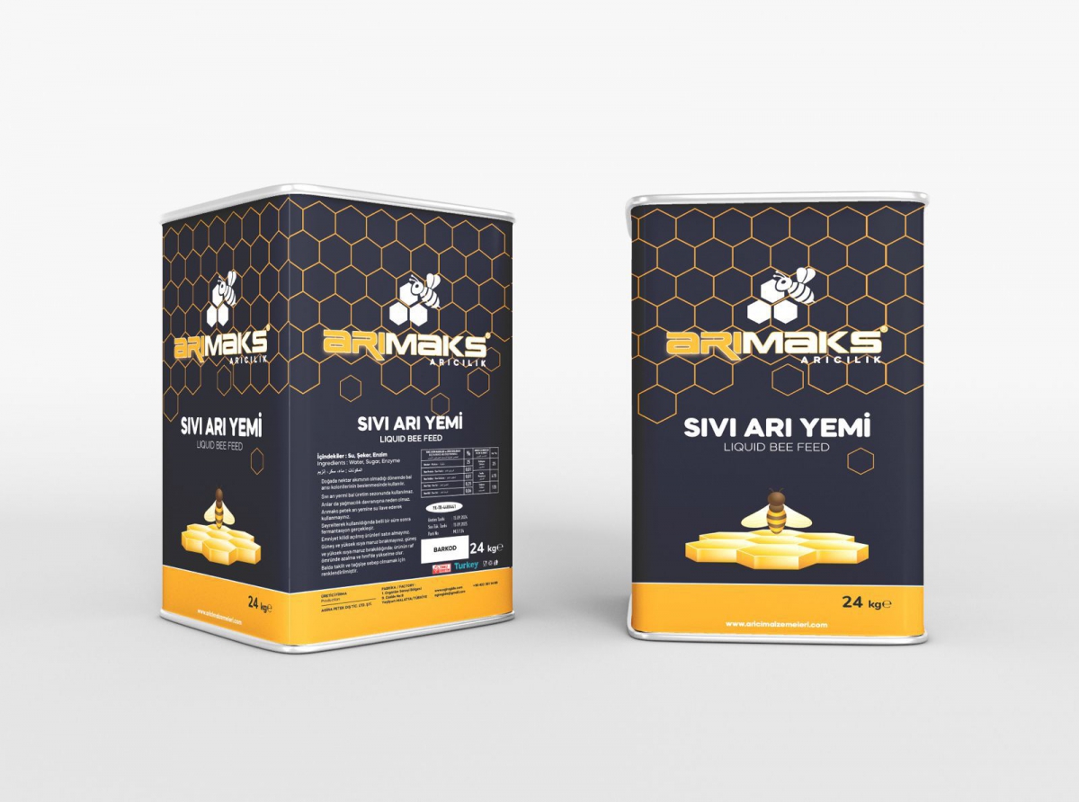 ARIMAKS POLENLİ İNVERT SIVI ARI YEMİ-24KG-